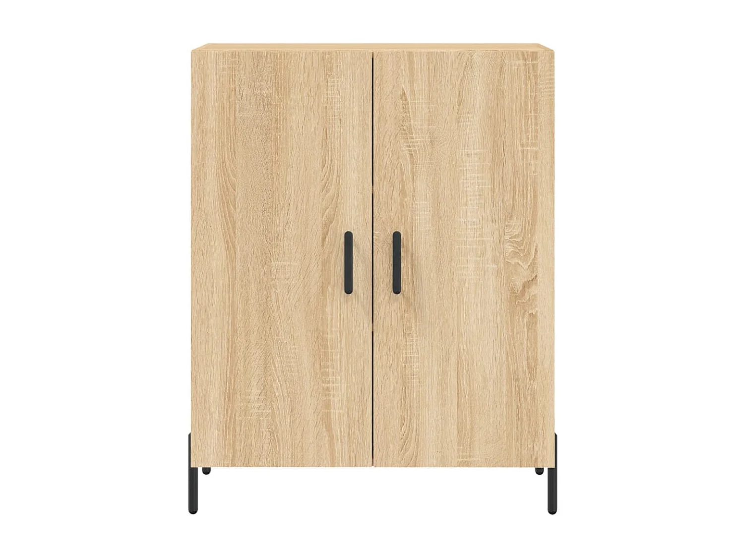 Buffet haut Chêne sonoma 69,5x34x180 cm Bois d'ingénierie