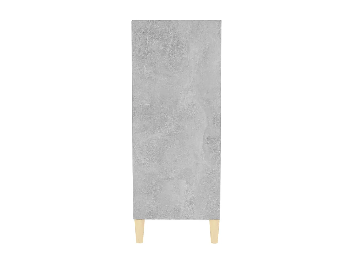 Buffet gris béton 57x35x90 cm bois d'ingénierie