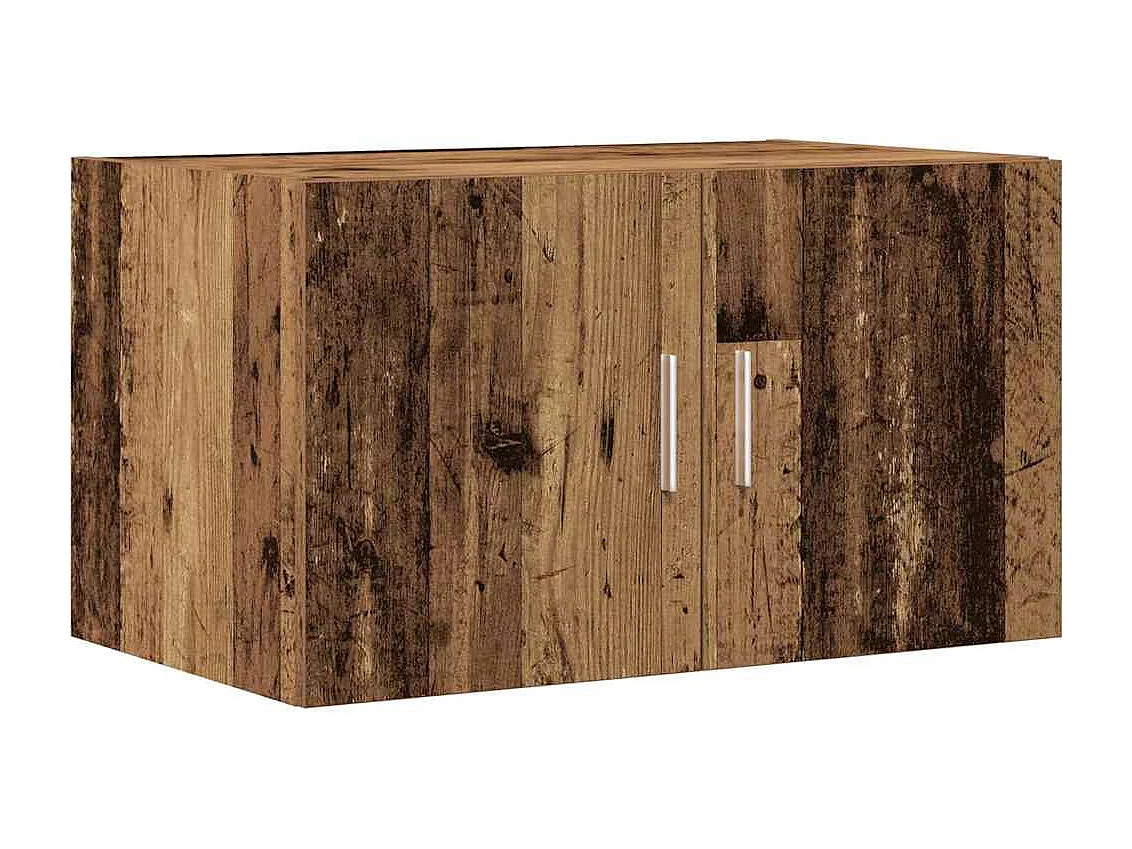 Armoire de rangement Bois ancien 70x42,5x225 cm Bois d'ingénierie