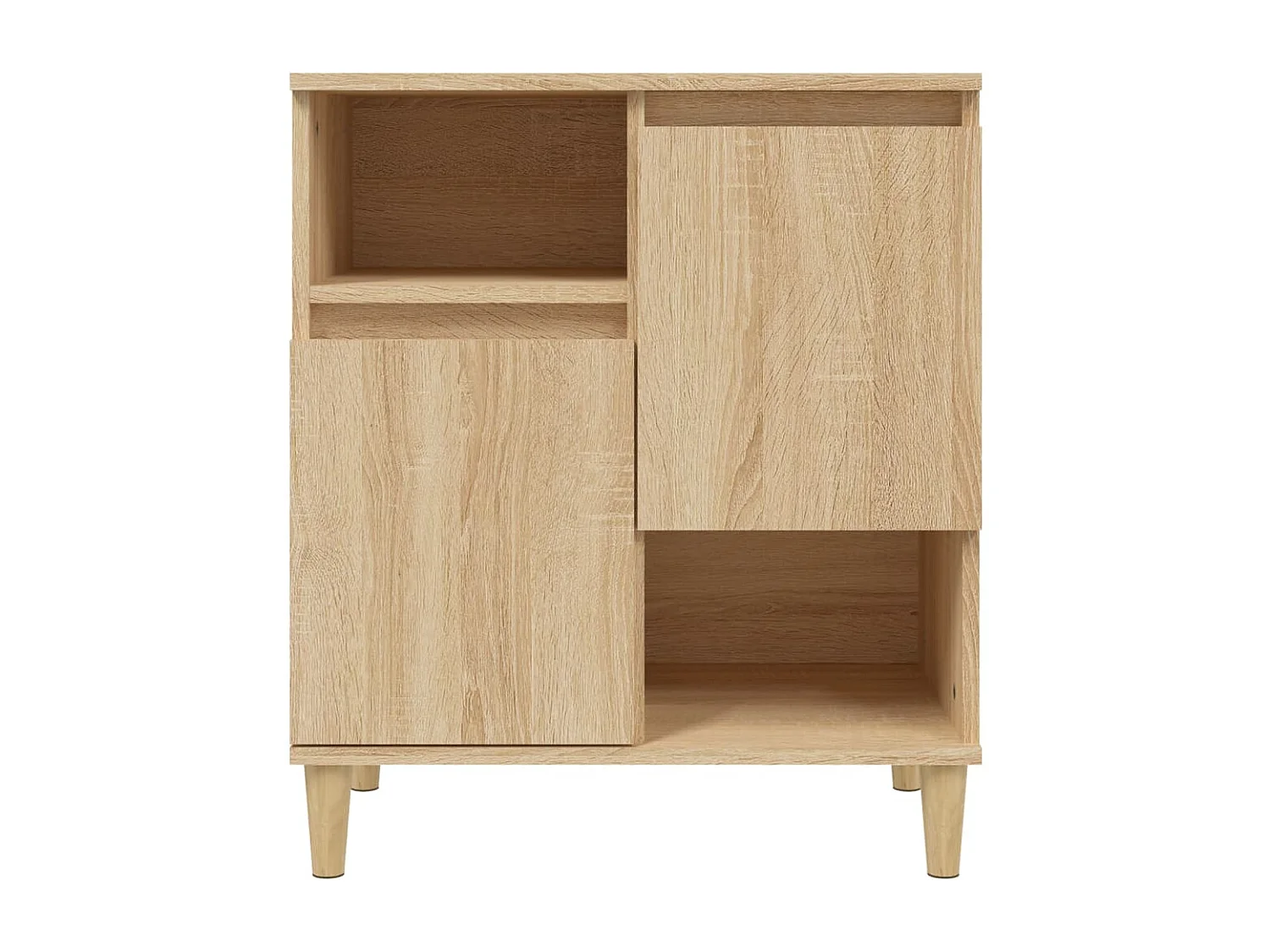 Credenza in rovere Sonoma 60x35x70 cm in legno ingegnerizzato