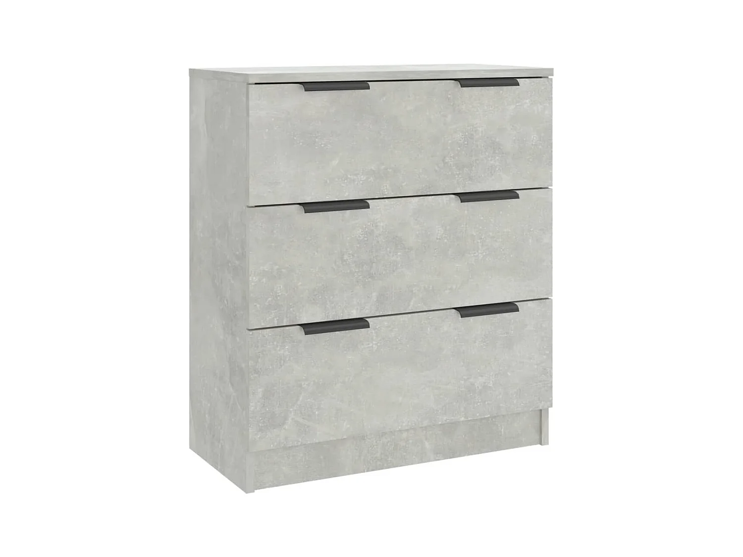 Betongraues Sideboard 60 x 30 x 70 cm Holzwerkstoff