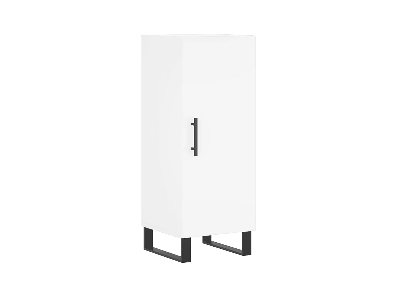 Buffet blanc 34,5x34x90 cm bois d'ingénierie