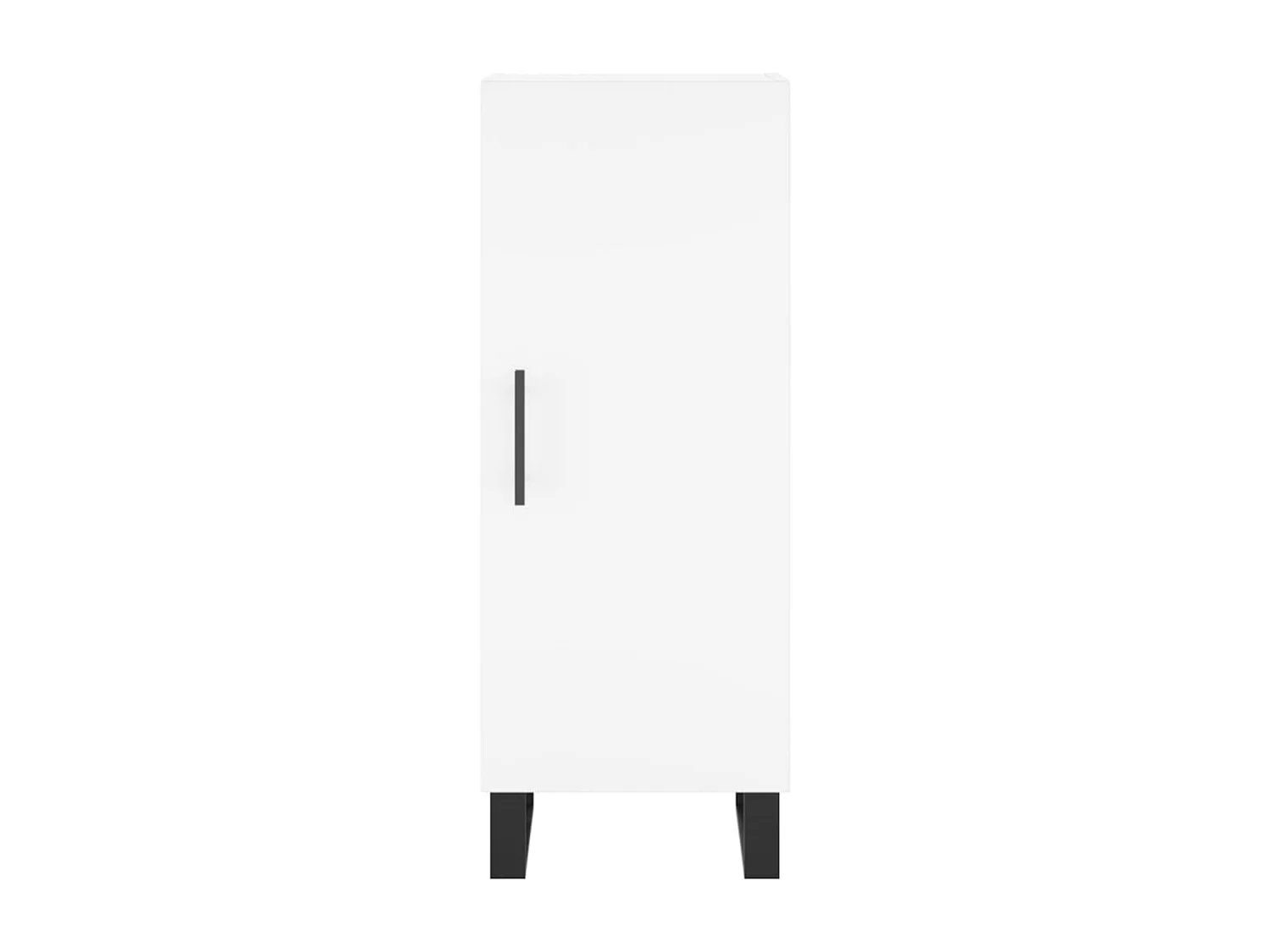 Buffet blanc 34,5x34x90 cm bois d'ingénierie