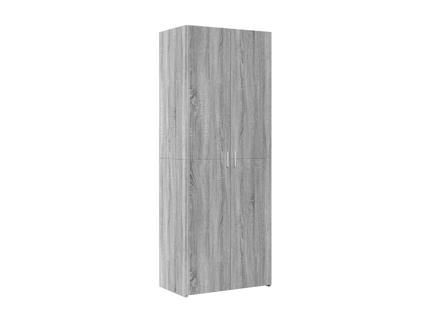 Buffet haut sonoma gris 70x42,5x185 cm bois d'ingénierie