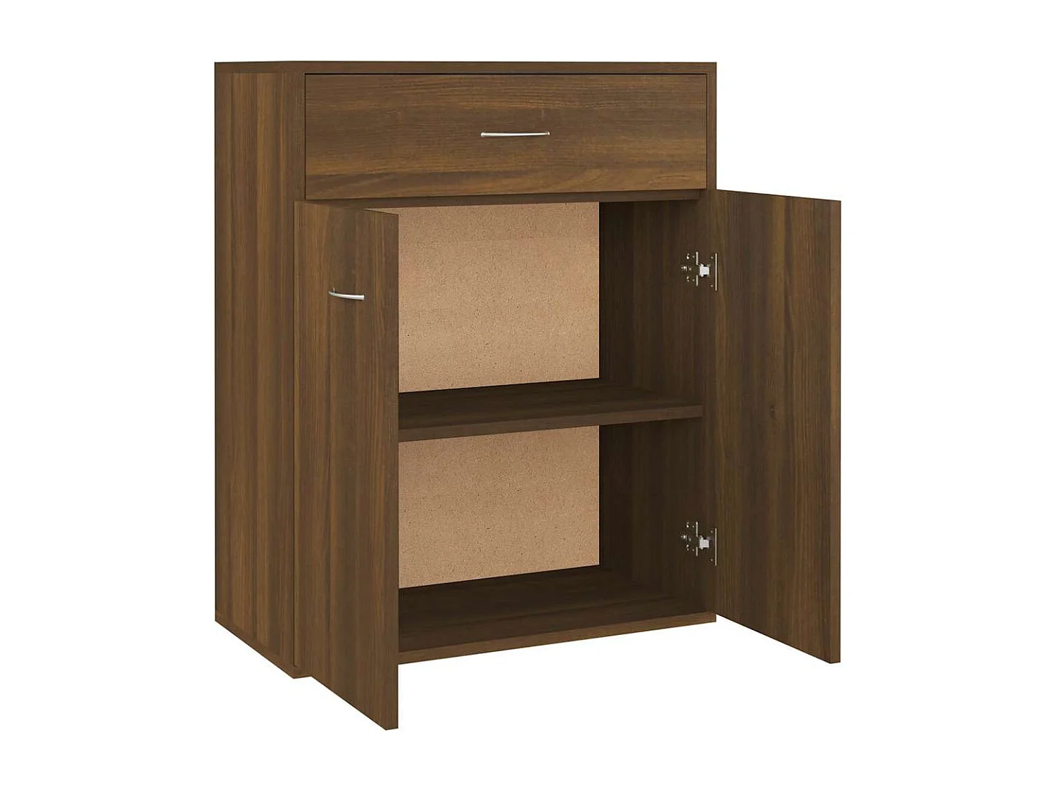 Buffet Chêne marron 60x30x75 cm Bois d'ingénierie