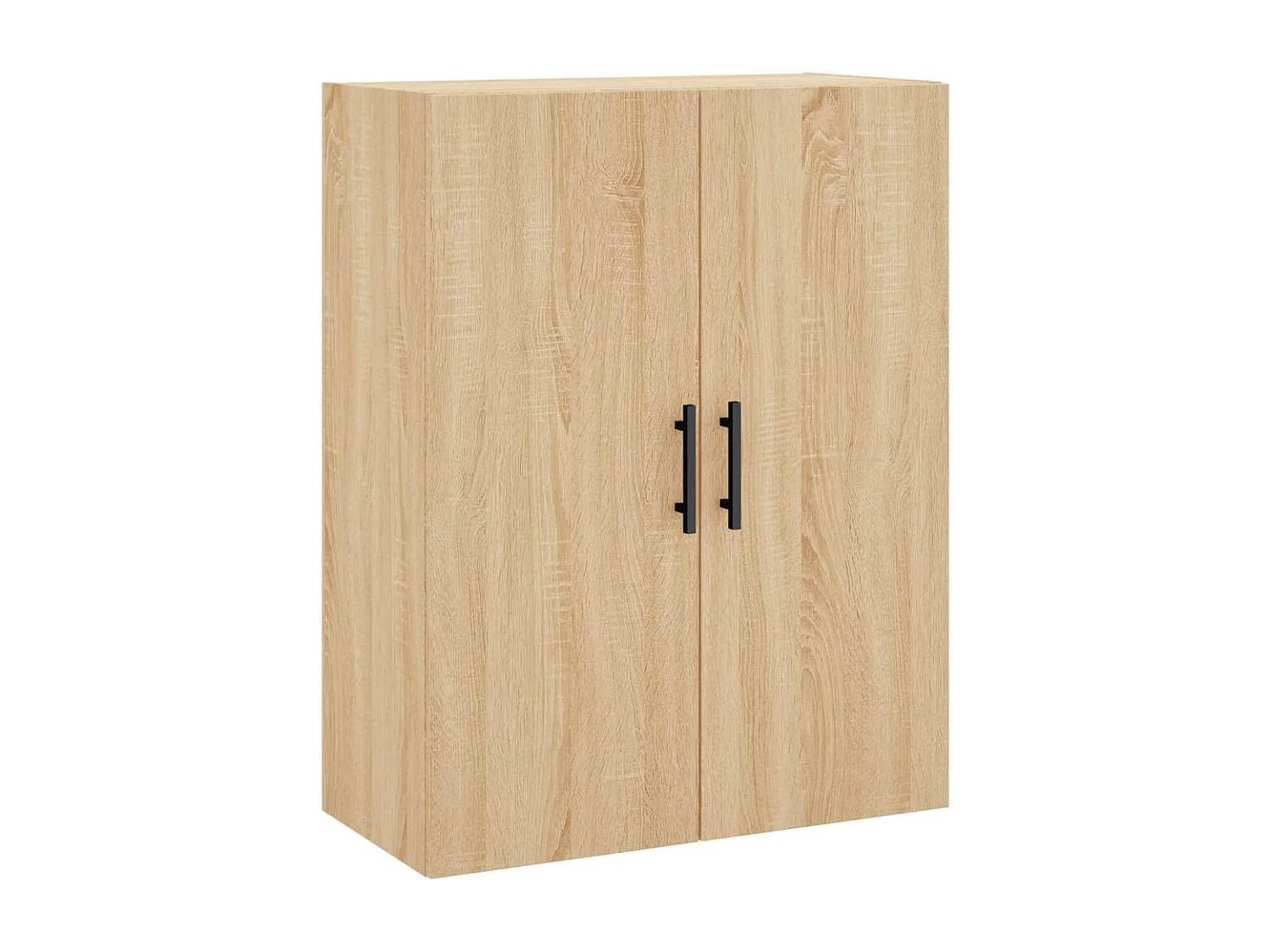 Hoog dressoir Sonoma eiken 69,5x34x180 cm Technisch hout