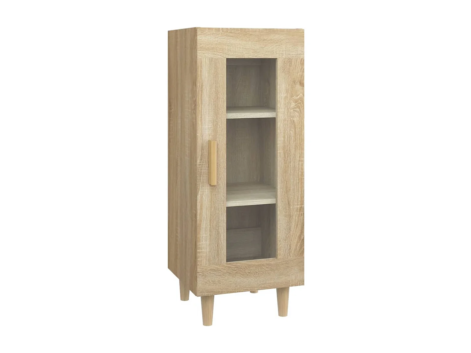 Buffet Chêne sonoma 34,5x34x90 cm Bois d'ingénierie