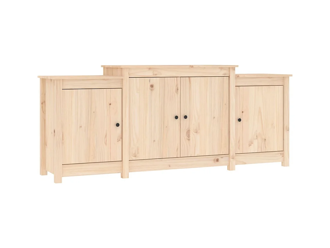 Buffet 164x37x68 cm Bois massif de pin