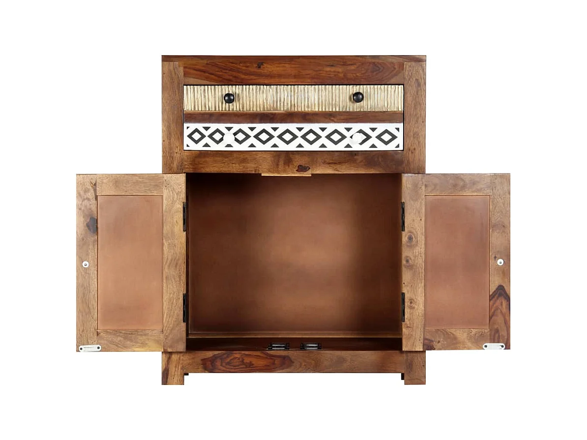 Armoire latérale 60x30x75 cm Bois massif