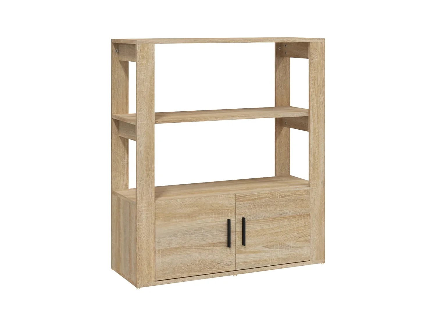 Buffet Chêne sonoma 80x30x90 cm Bois d'ingénierie
