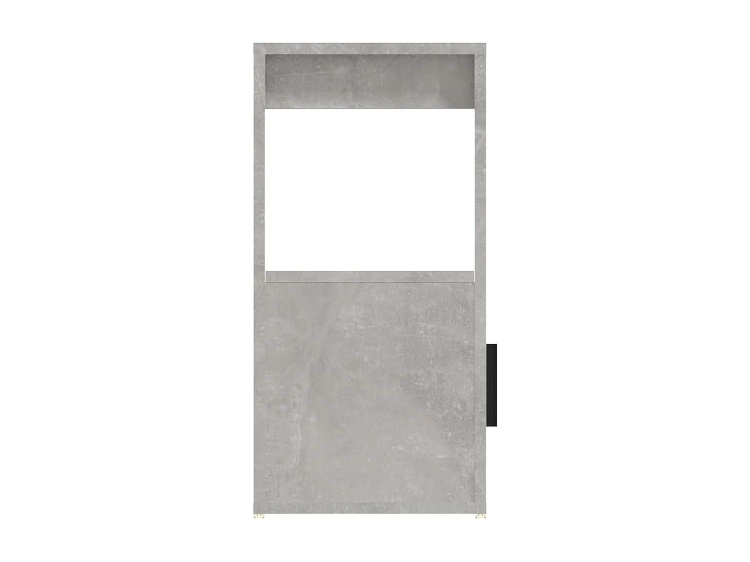 Buffet Gris béton 80x30x60 cm Bois d'ingénierie