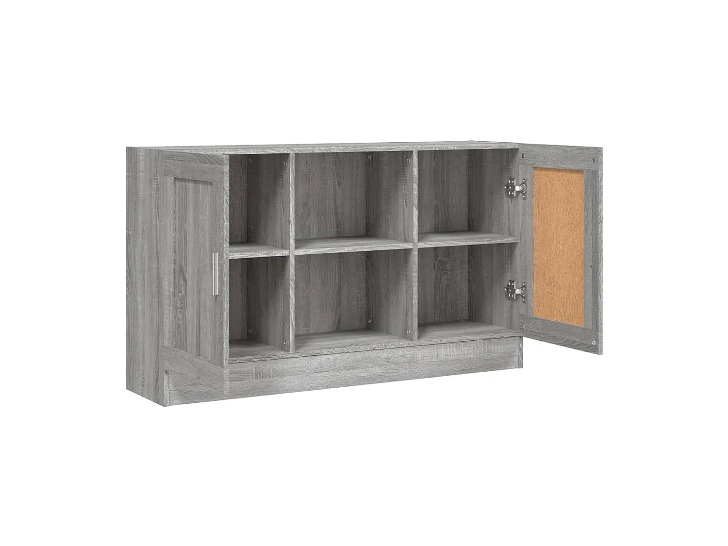 Buffet Sonoma gris 120x30,5x70 cm Bois d'ingénierie