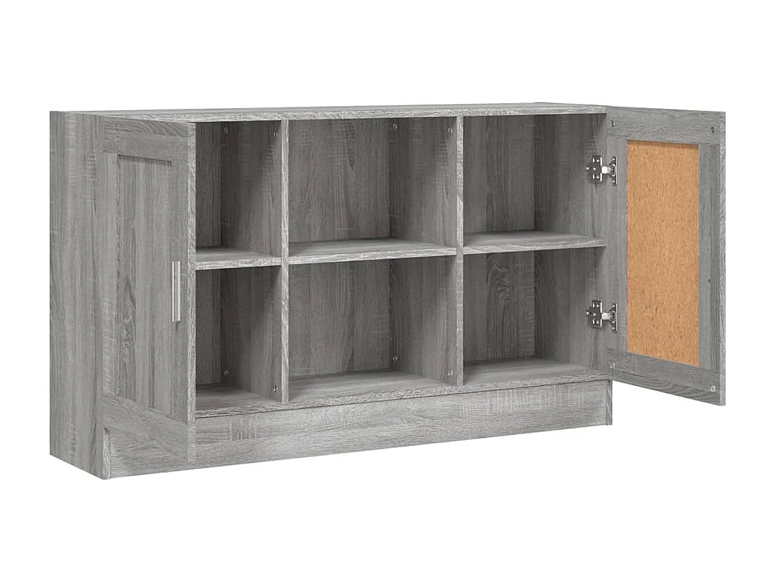 Buffet Sonoma gris 120x30,5x70 cm Bois d'ingénierie