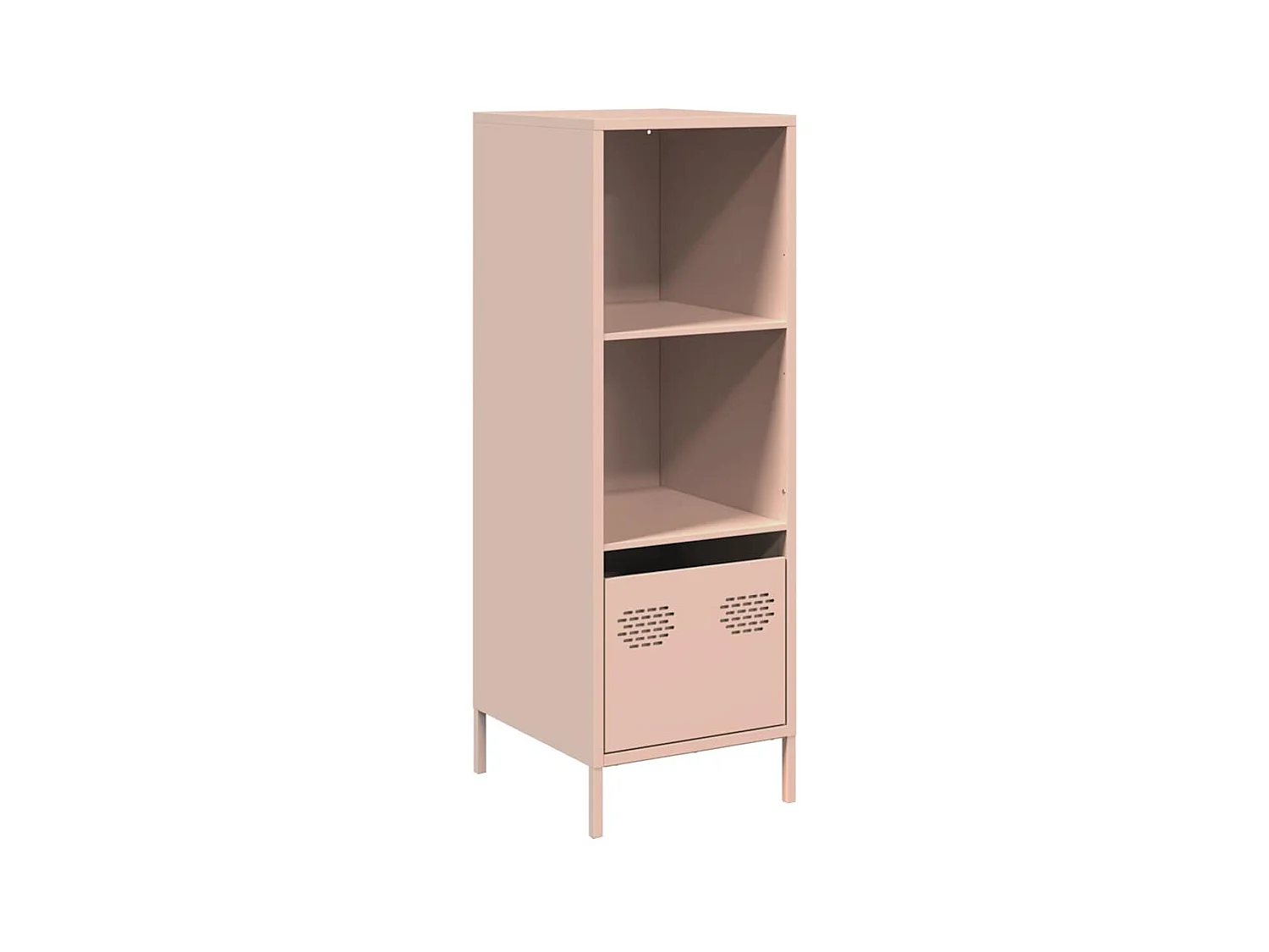 Buffet haut rose 35x39x103,5 cm acier