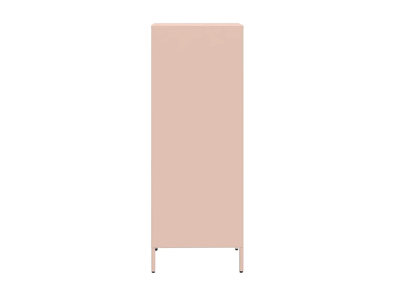 Rosa hohes Sideboard 35x39x103,5 cm Stahl