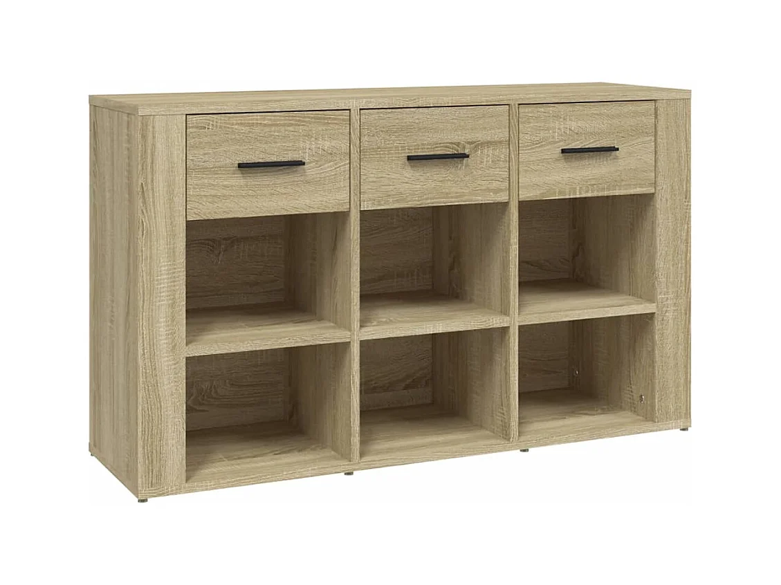Buffet Chêne sonoma 100x30x59,5 cm Bois d'ingénierie