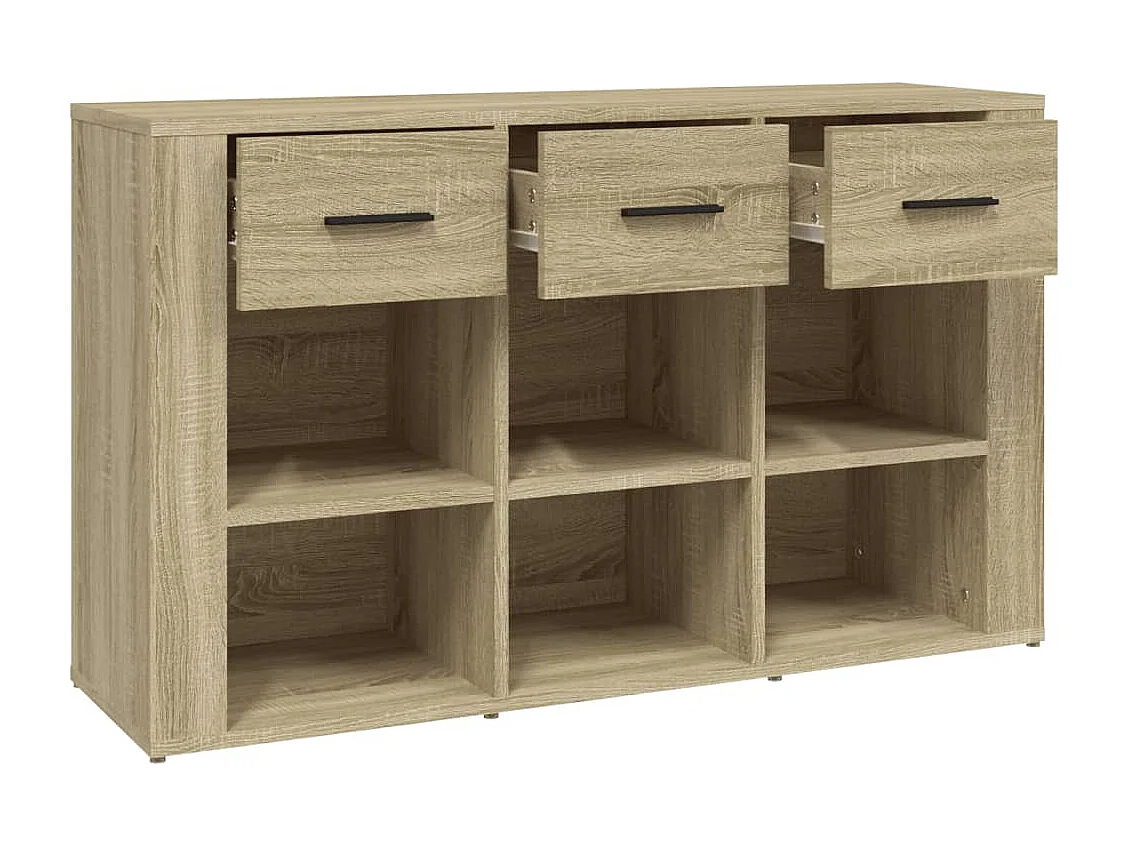 Buffet Chêne sonoma 100x30x59,5 cm Bois d'ingénierie