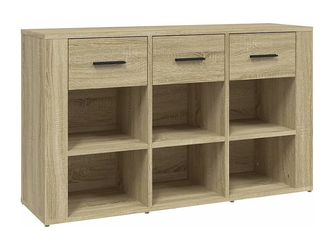 Buffet Chêne sonoma 100x30x59,5 cm Bois d'ingénierie