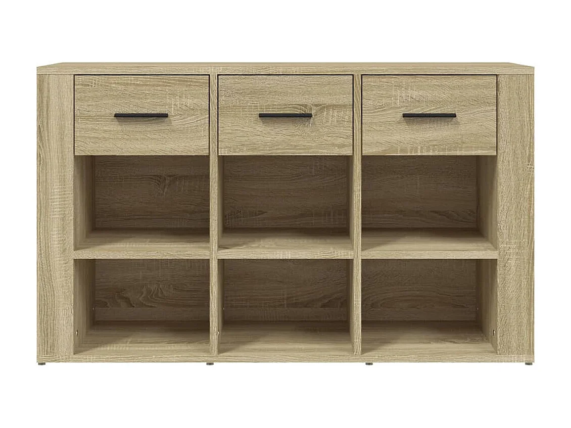 Buffet Chêne sonoma 100x30x59,5 cm Bois d'ingénierie