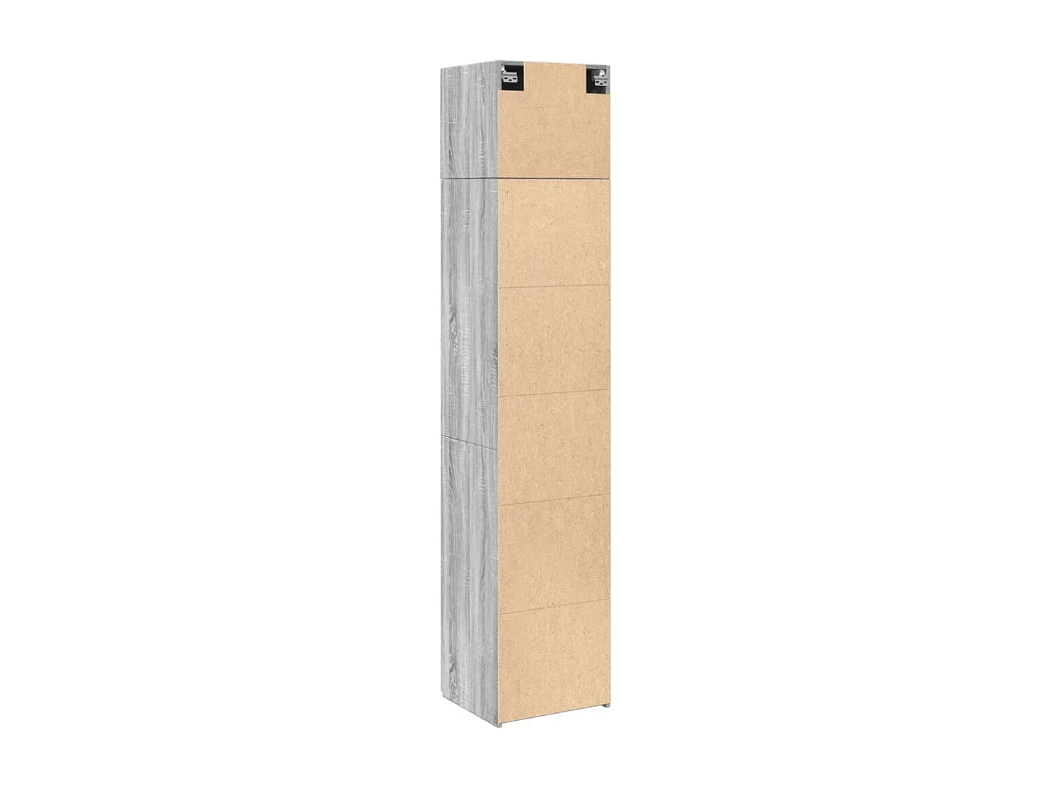 Armoire de rangement mince sonoma gris 45x42,5x225 cm