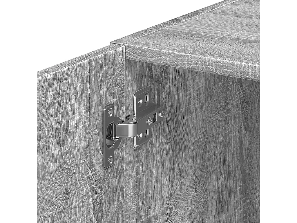 Armoire de rangement mince sonoma gris 45x42,5x225 cm