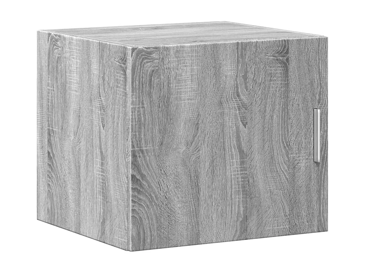 Armoire de rangement mince sonoma gris 45x42,5x225 cm