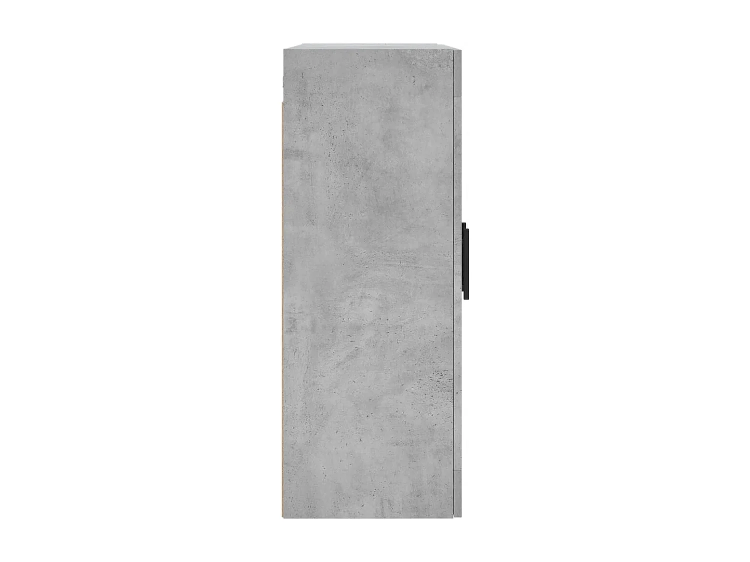 Armoires murales 2 pcs gris béton bois d'ingénierie