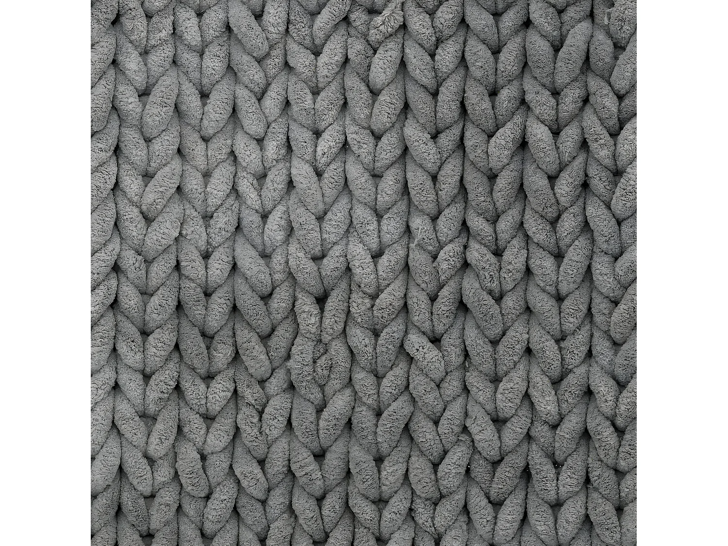 Grand Tapis de Salle de Bain épais Gris 50 x 120 cm