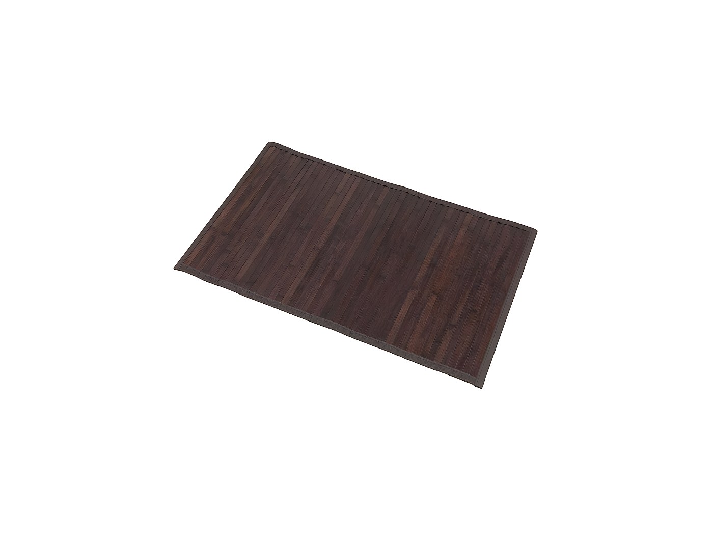 Tapis de salle de bain en Bambou Marron 50 x 80 cm