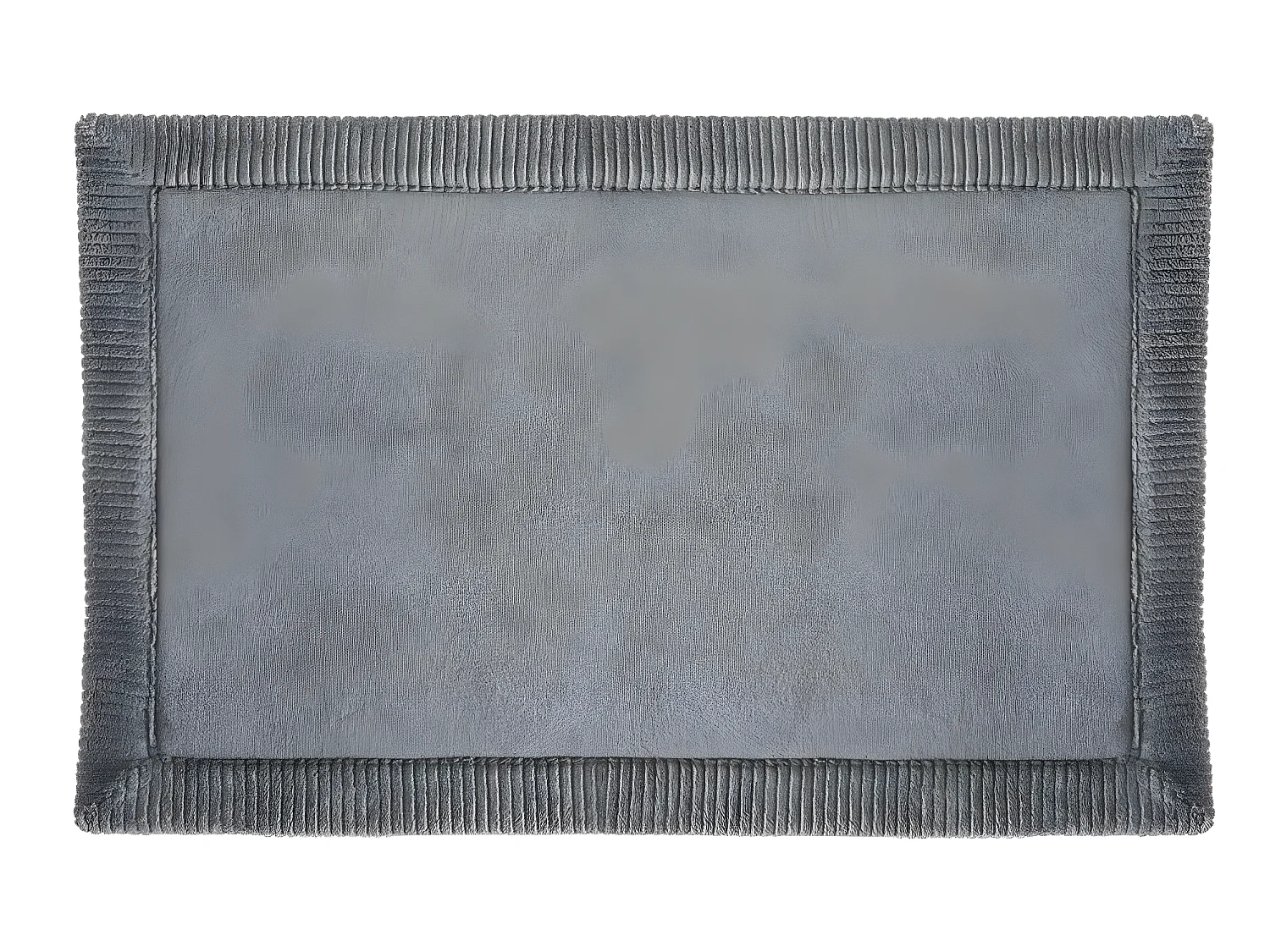 Tapis de Salle de bain Gris foncé à mémoire de forme 50 x 80 cm