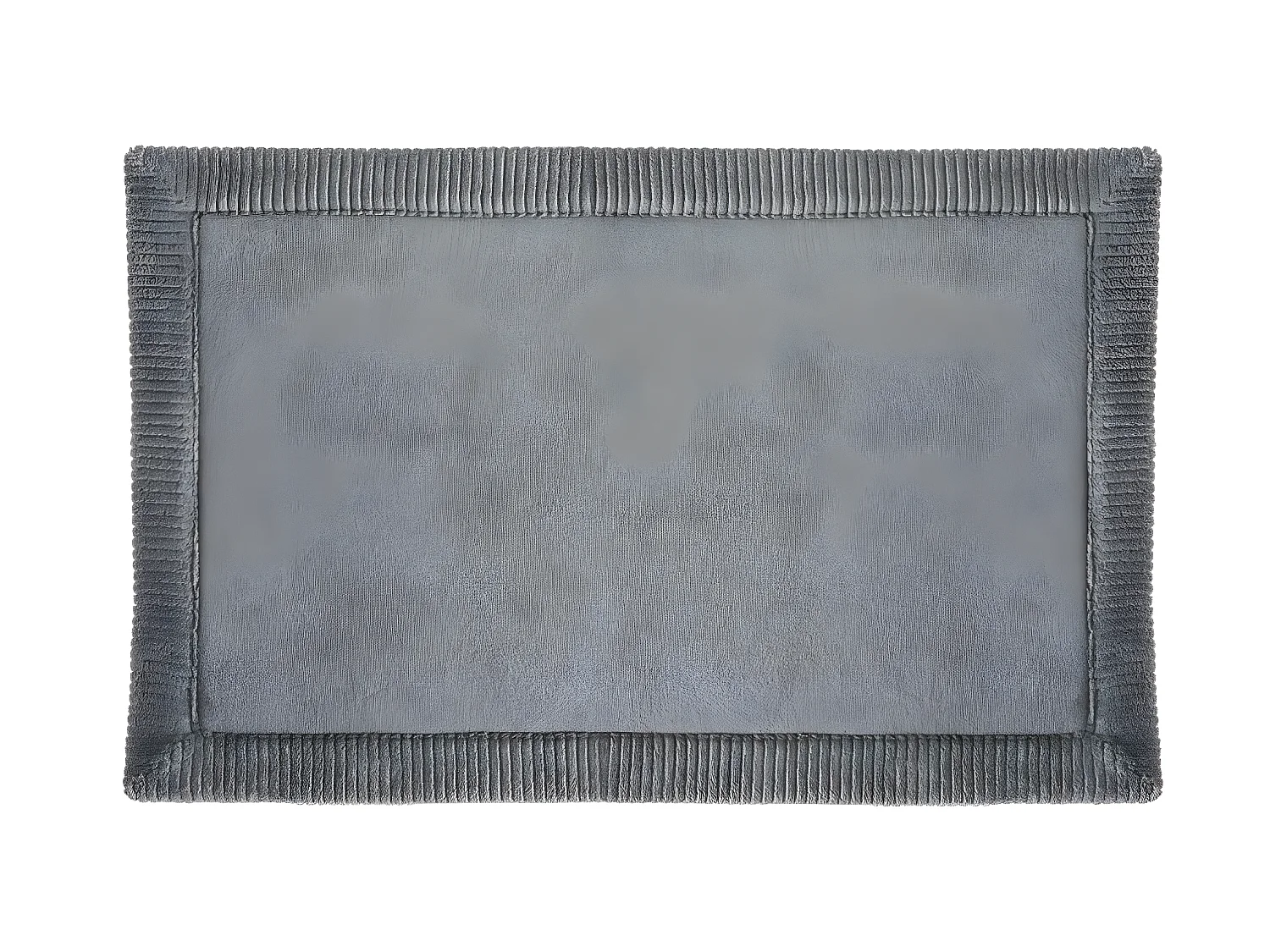 Tapis de Salle de bain Gris foncé à mémoire de forme 50 x 80 cm