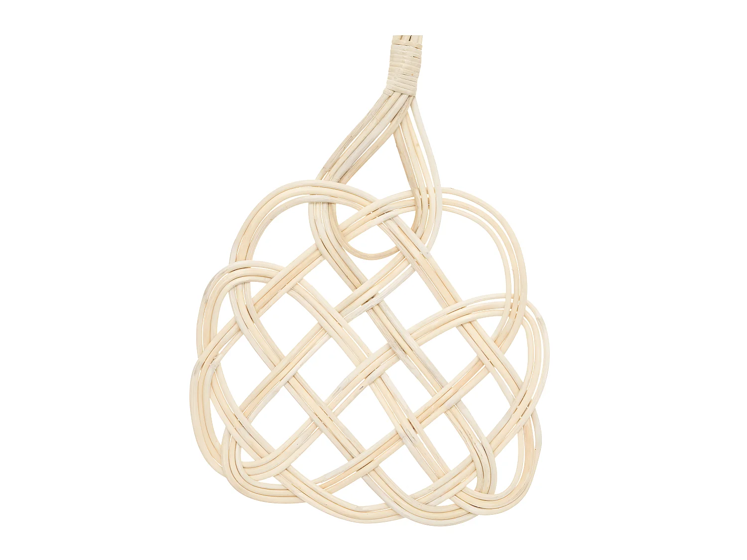 Tapette à tapis en Rotin H 70 cm utile et décoratif