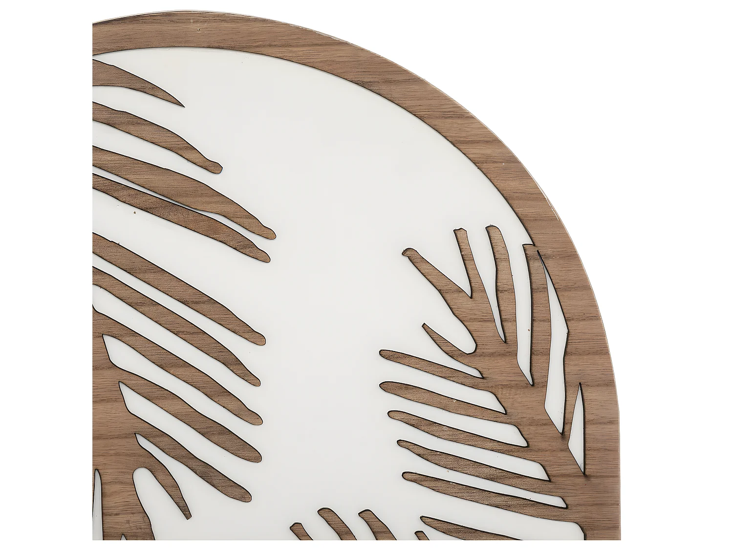 Déco murale Alicante en  bois motifs en relief 43 x 60 cm