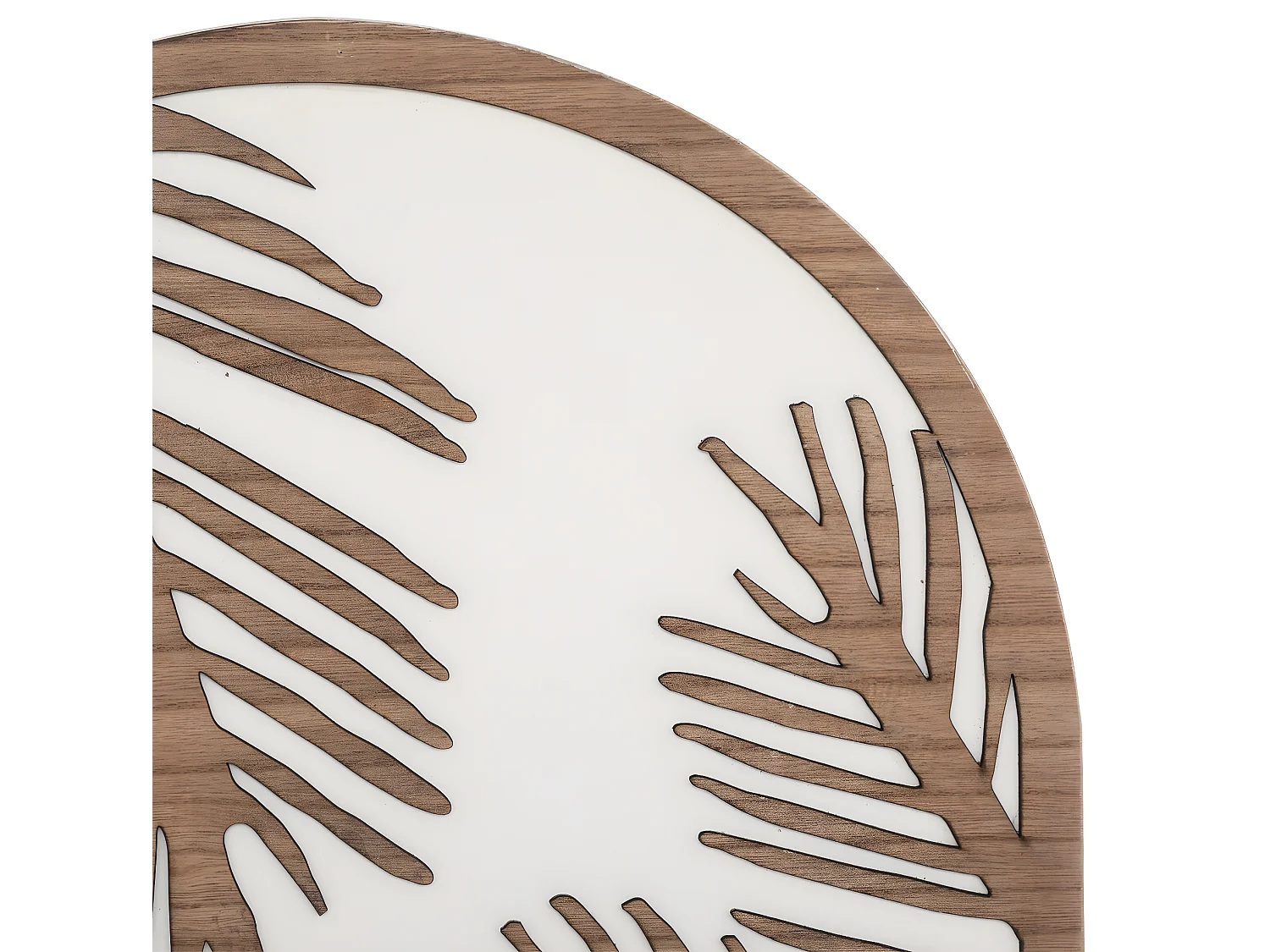 Déco murale Alicante en  bois motifs en relief 43 x 60 cm