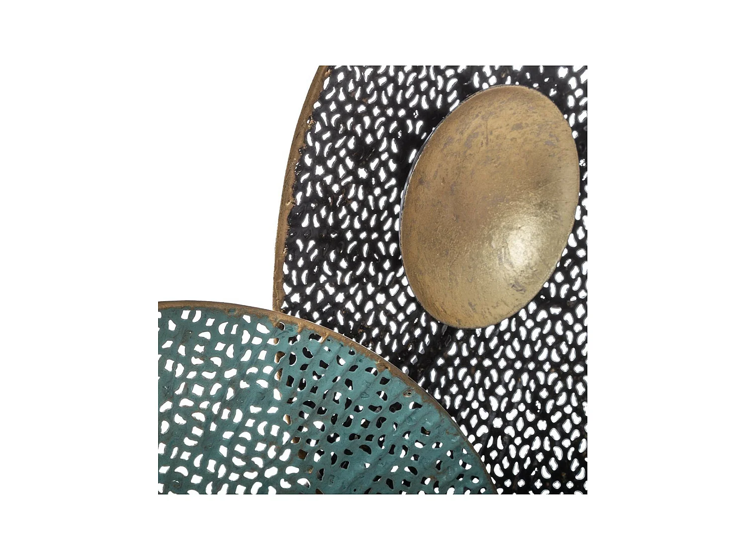 Décoration murale Nénuphar en Métal 90 x 50 cm