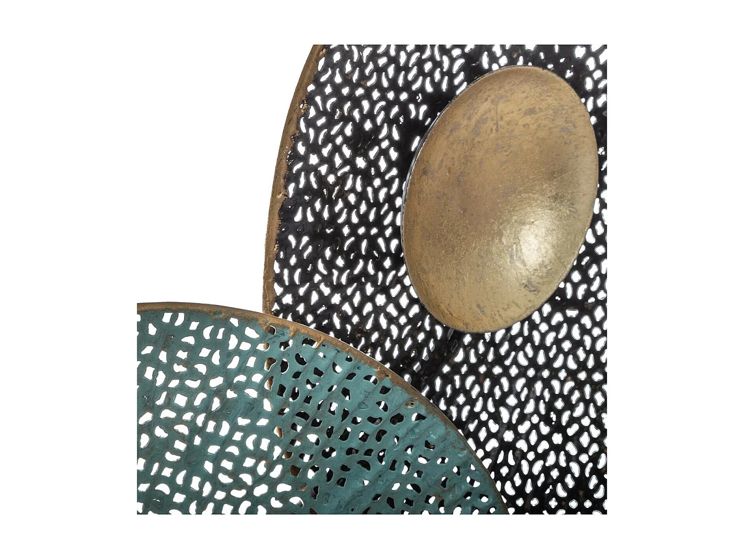 Décoration murale Nénuphar en Métal 90 x 50 cm