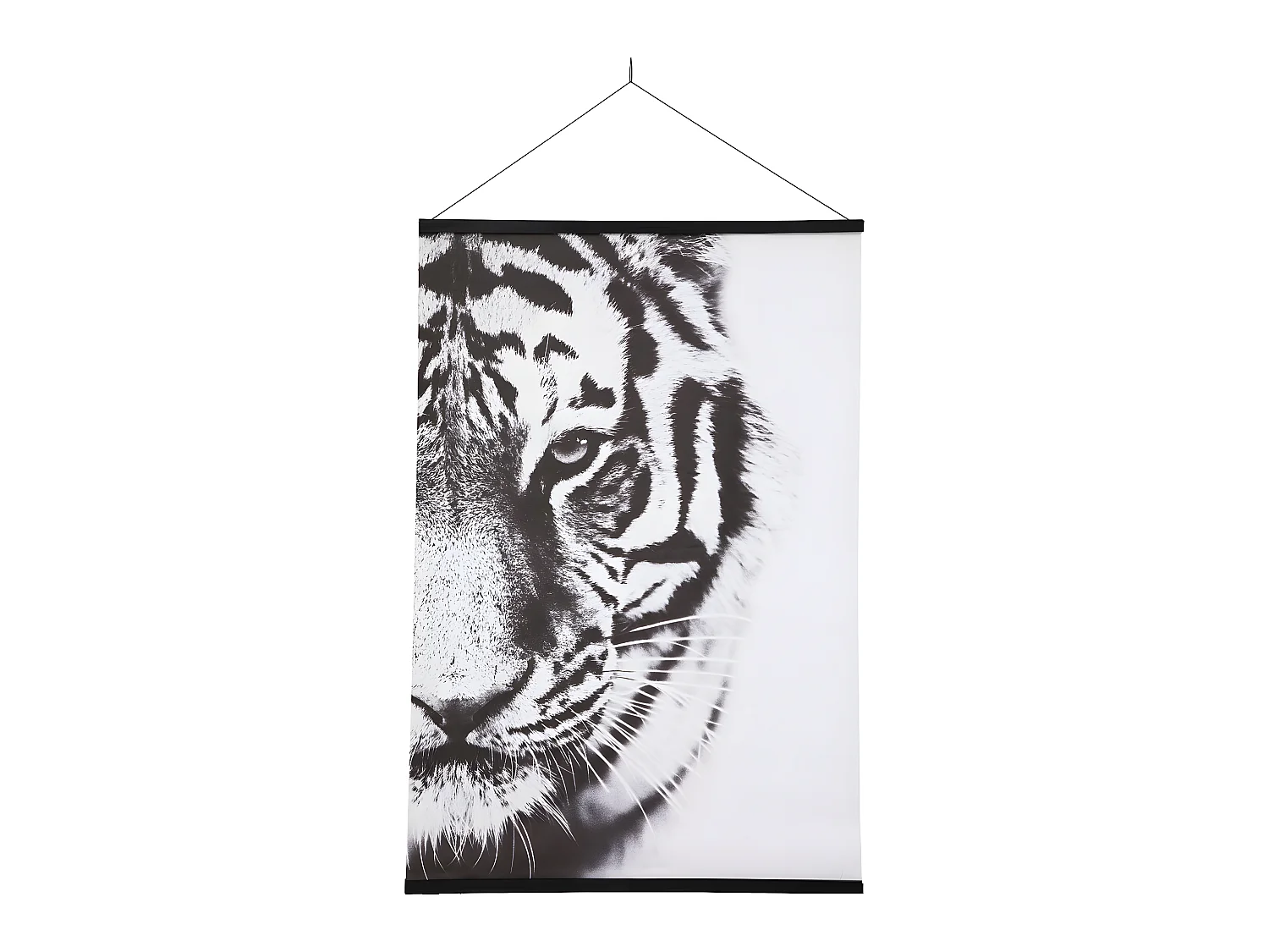 Toile décorative à suspendre Tigre 73 x 110 cm