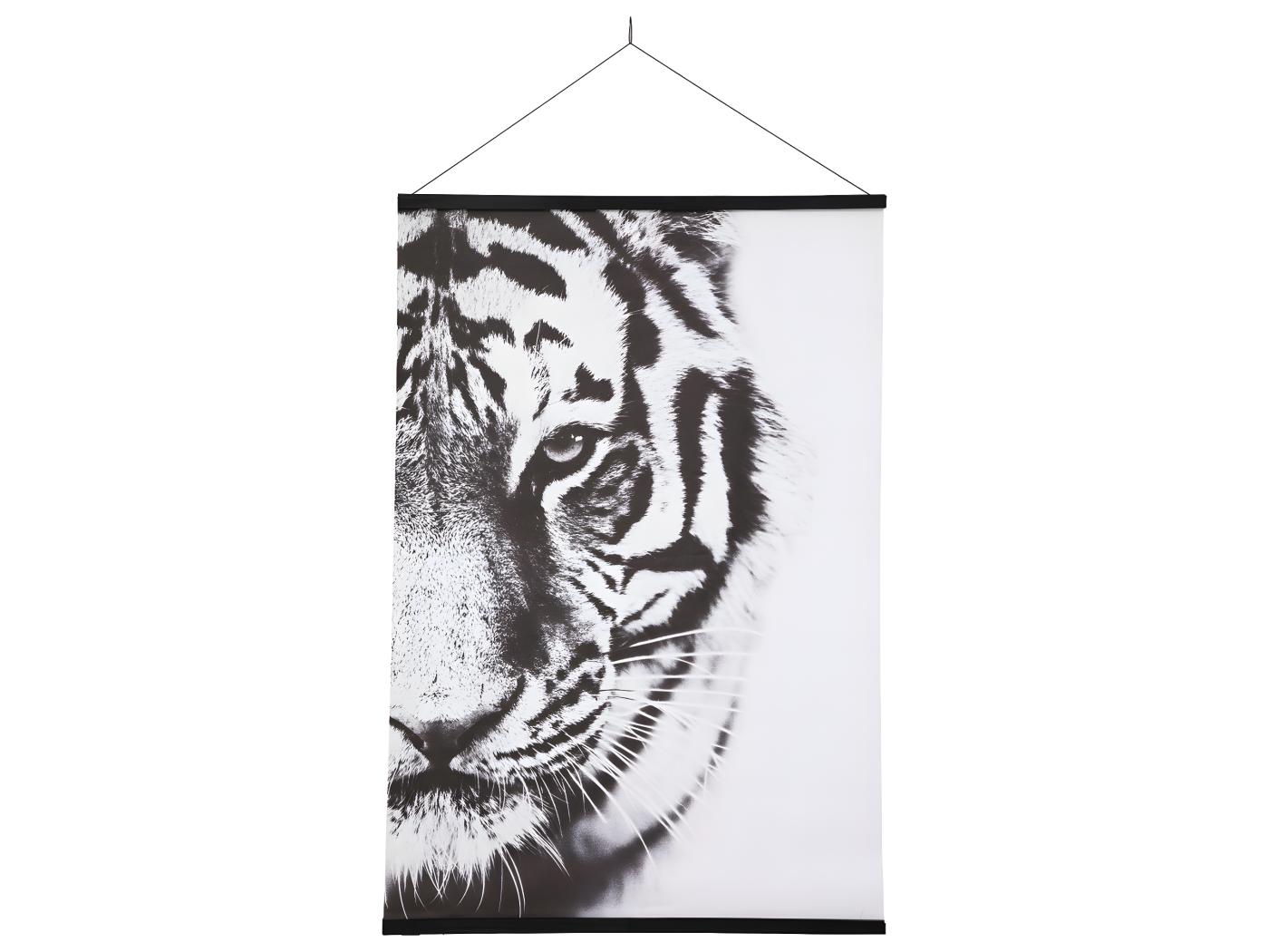 Toile décorative à suspendre Tigre 73 x 110 cm