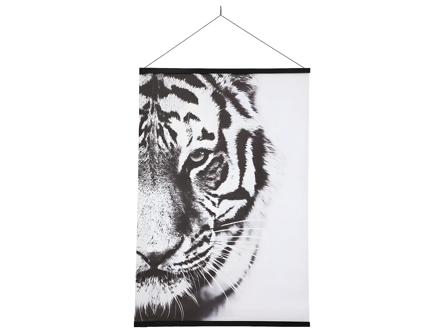 Toile décorative à suspendre Tigre 73 x 110 cm