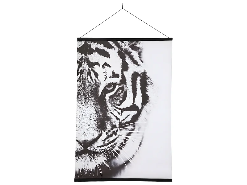 Toile décorative à suspendre Tigre 73 x 110 cm
