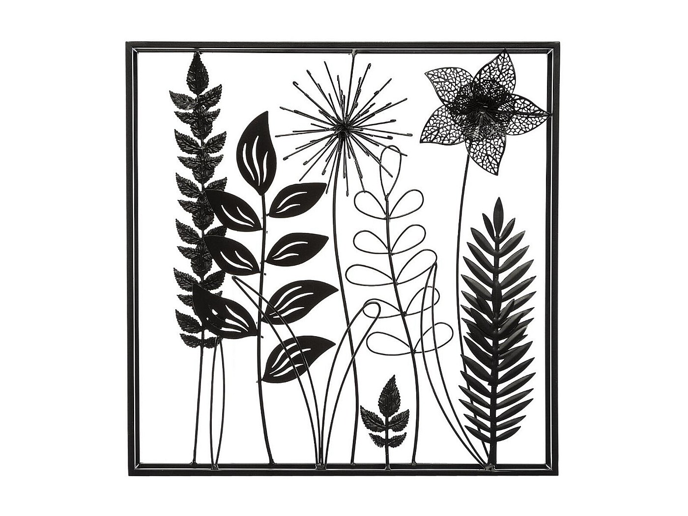 Applique murale ovale en métal noire, ø 31 cm Ivy | Maisons du Monde Applique murale ovale en métal noire, ø 31 cm Ivy | Maisons du Monde
