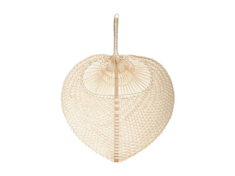 Décoration murale Eventail en Bambou 29 x 39 cm