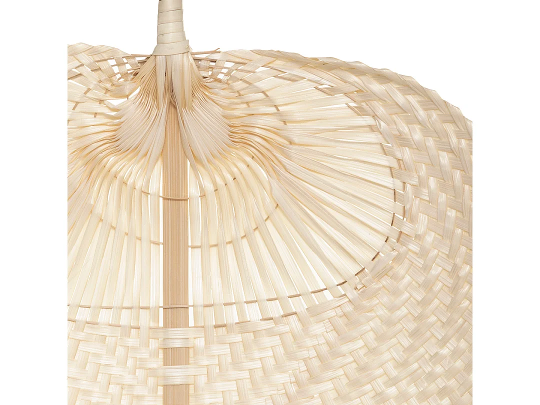 Décoration murale Eventail en Bambou 29 x 39 cm