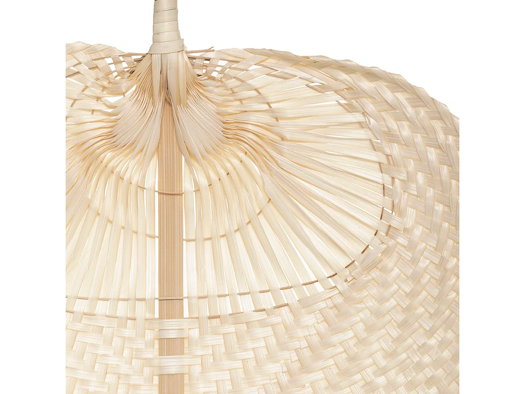 Décoration murale Eventail en Bambou 29 x 39 cm