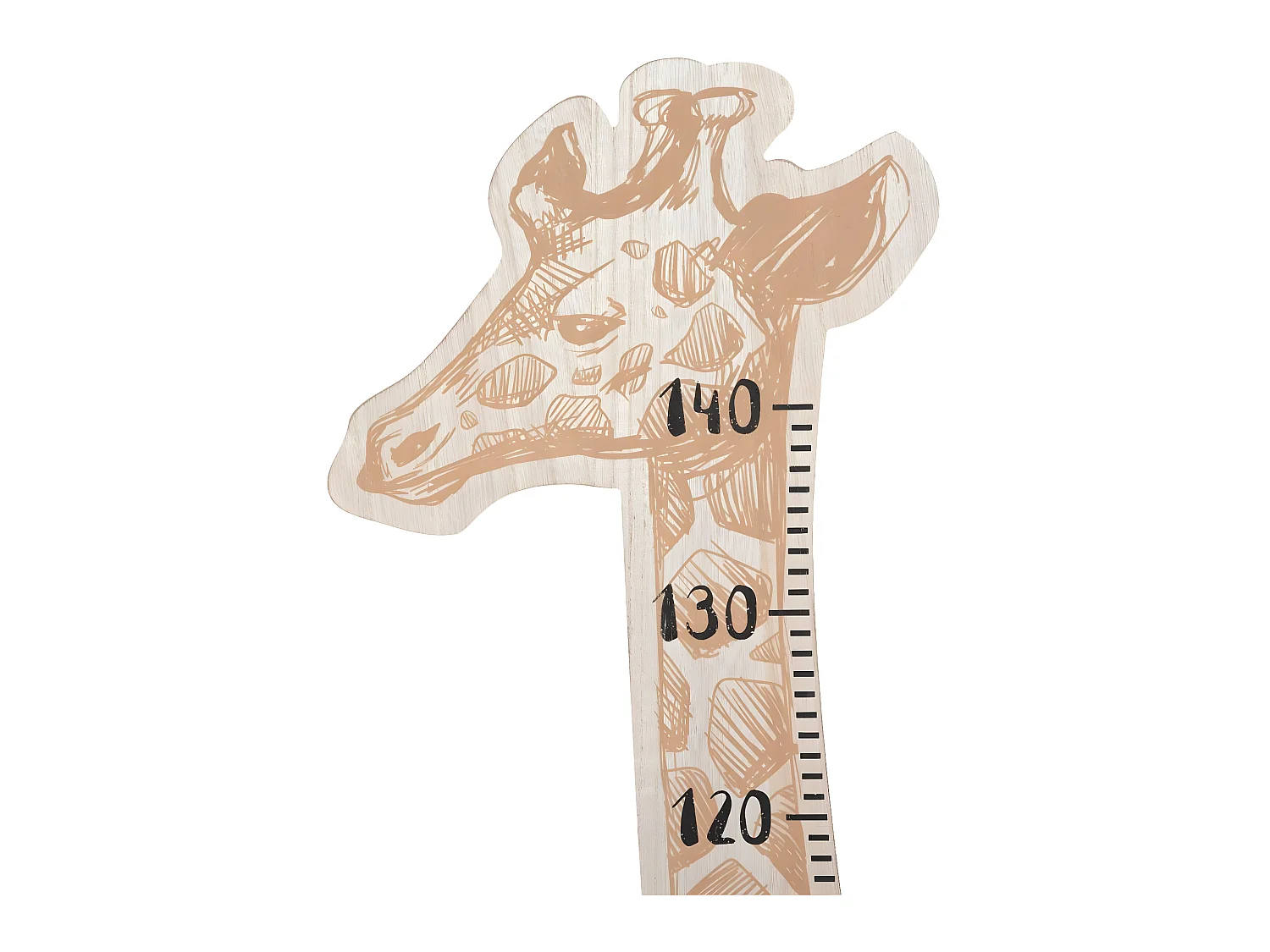 Toise Girafe en Bois 36 x 140 cm