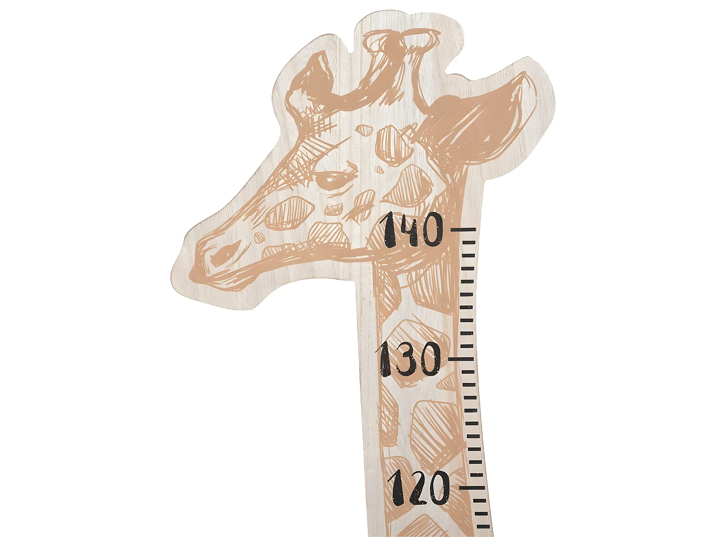 Toise Girafe en Bois 36 x 140 cm