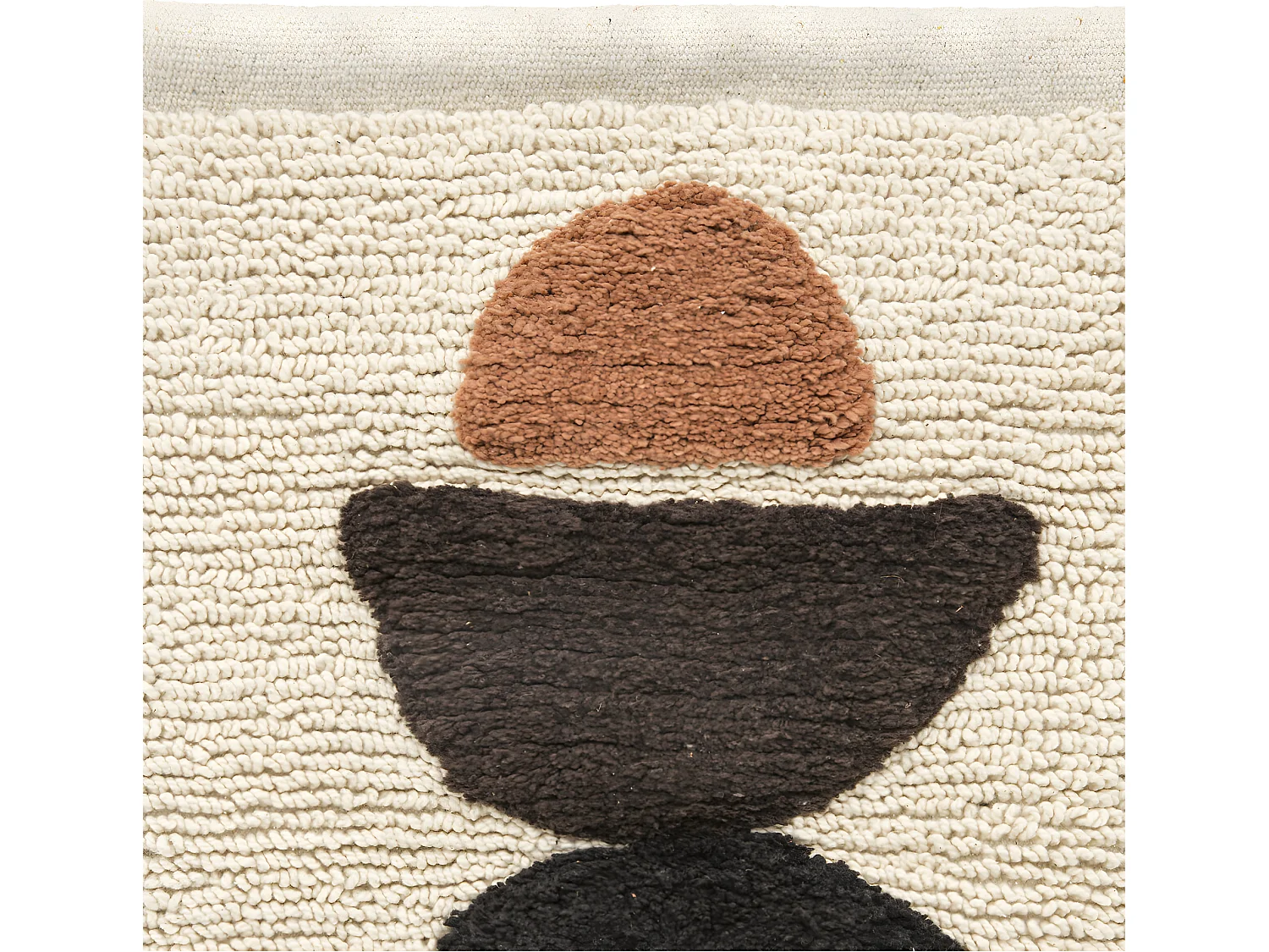 Déco murale Ethnique chic en coton et eucalyptus 50 x 60 cm