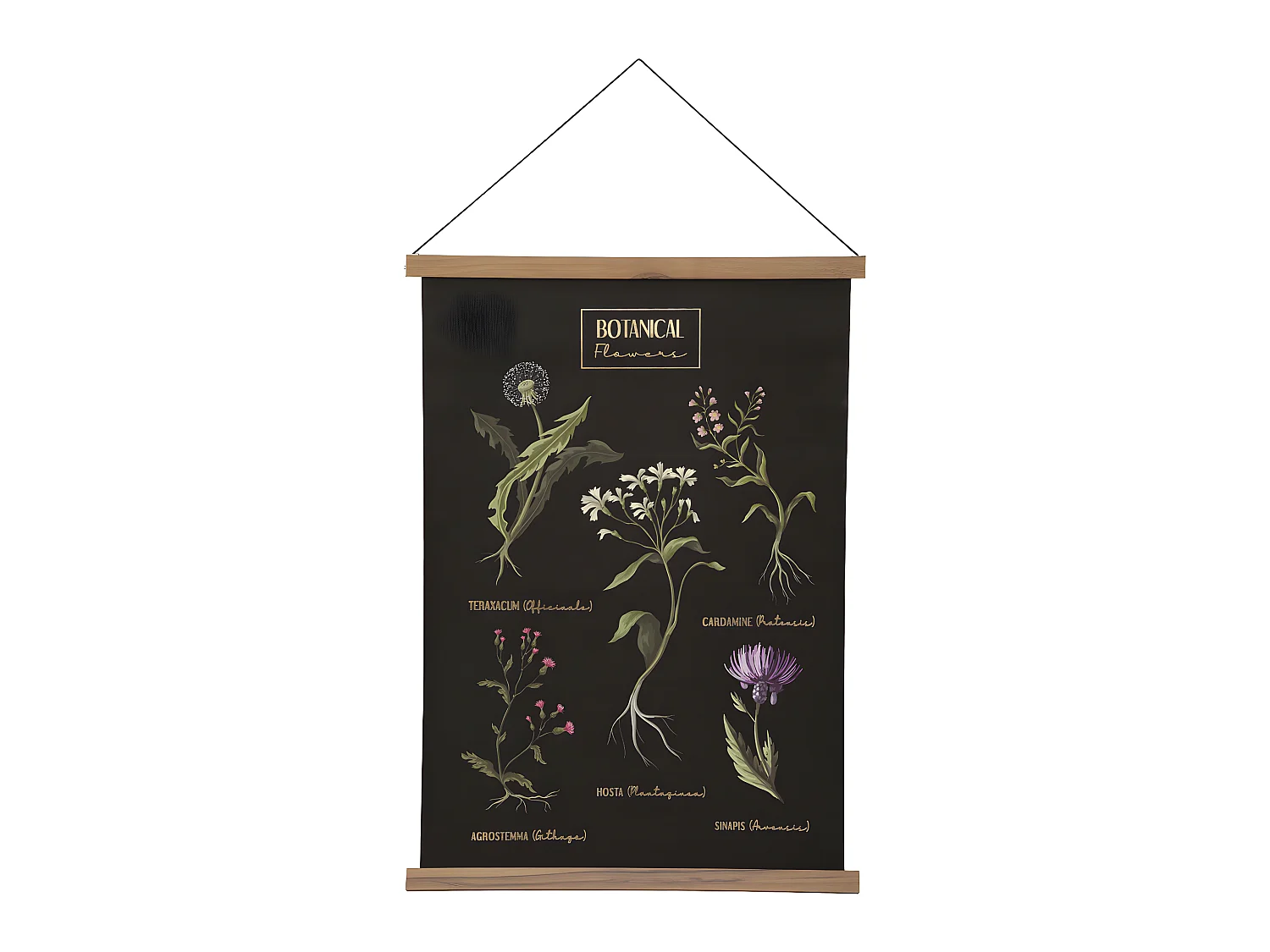 Toile à suspendre Garden Flower 50 x 70 cm