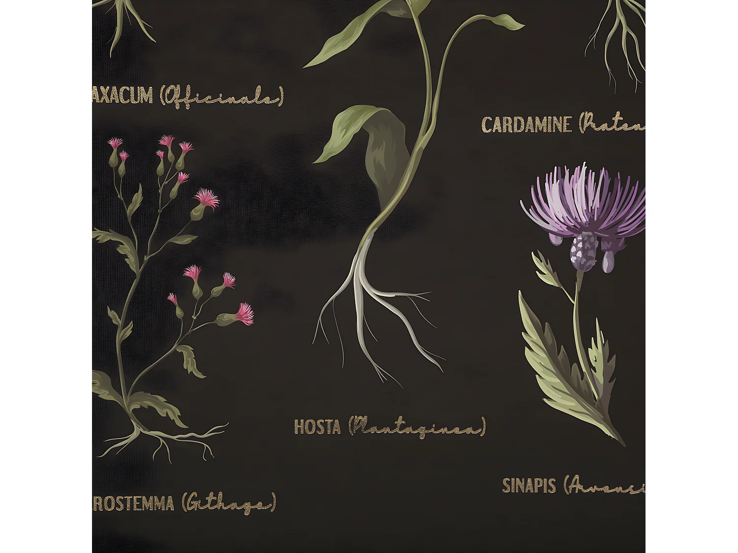 Toile à suspendre Garden Flower 50 x 70 cm