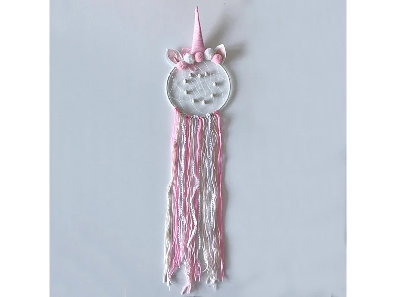 Acchiappasogni poliestere rosa 76x18,5x1cm